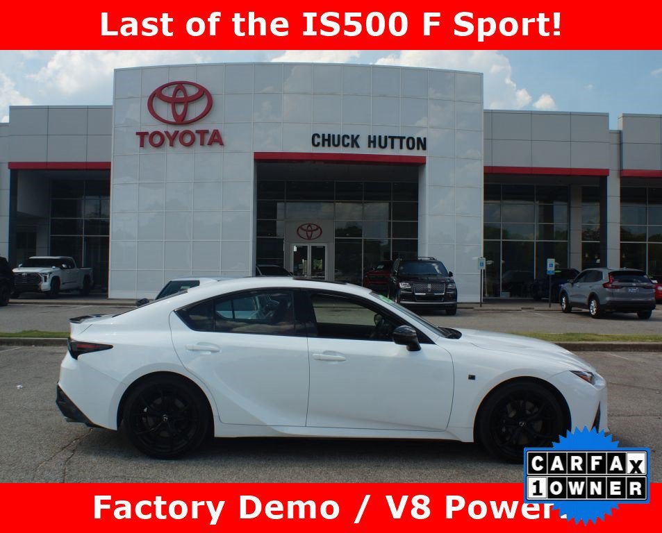 Used 2025 Lexus IS 500 w/ Accessory Package 2 RWD image 1