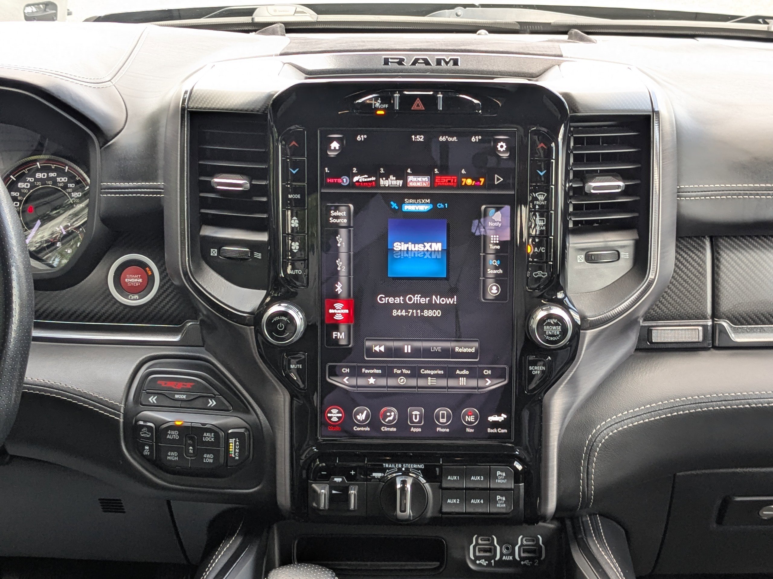 Used 2021 RAM 1500 TRX w/ TRX Level 2 Equipment Group AWD/4WD image 16