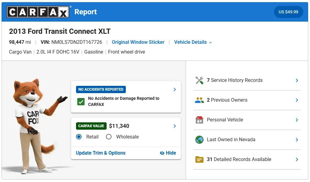 Used 2013 Ford Transit Connect XLT FWD image 25