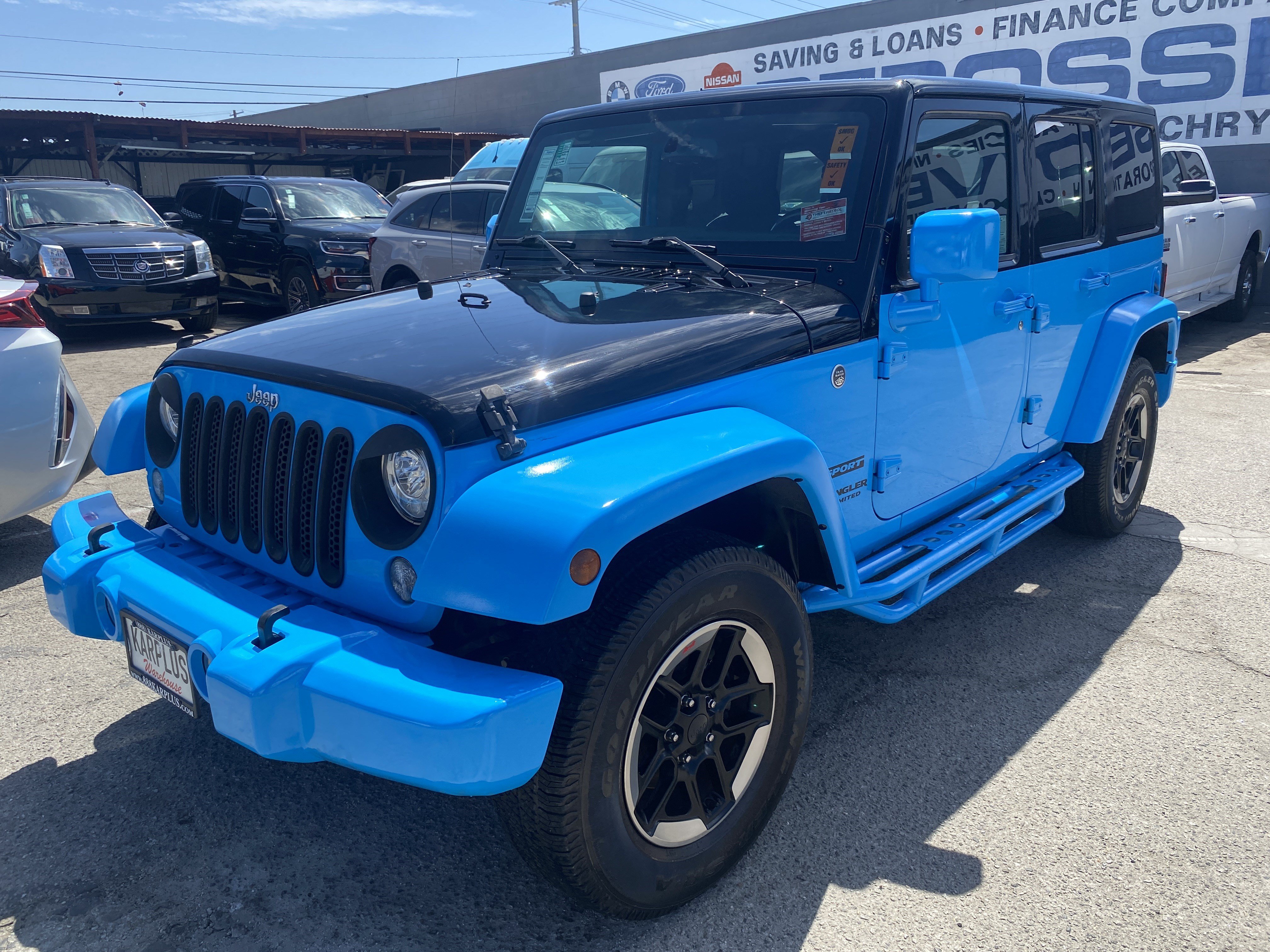 Used 2017 Jeep Wrangler Unlimited Sport w/ Quick Order Package 24S AWD/4WD image 2