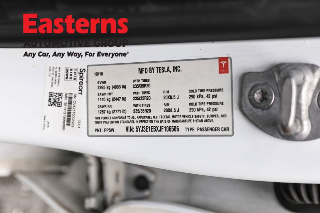 Used 2018 Tesla Model 3 Long Range image 30