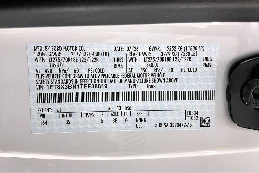 New 2026 Ford F350 XLT w/ FX4 Off-Road Package AWD/4WD image 13