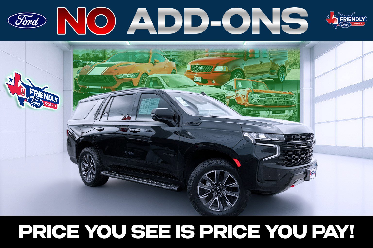 Used 2023 Chevrolet Tahoe Z71 w/ Luxury Package