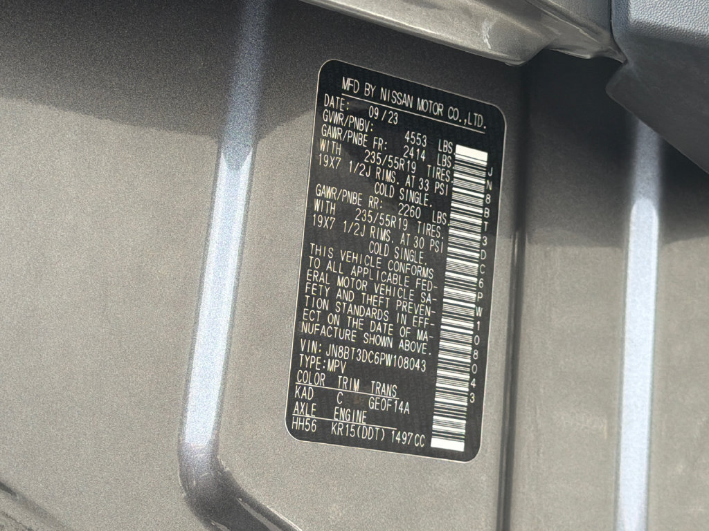 Used 2023 Nissan Rogue Platinum w/ Platinum Premium Package FWD image 36