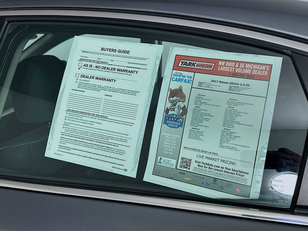 Used 2017 Nissan Altima 2.5 SV image 14