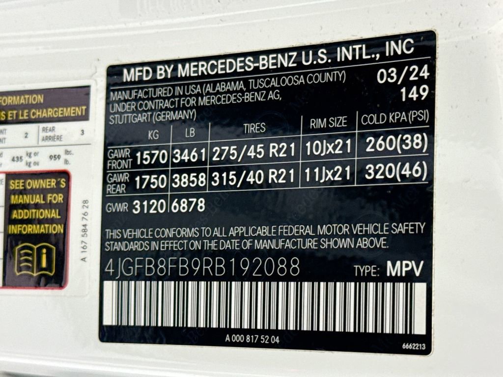 Certified 2024 Mercedes-Benz GLE 580 4MATIC image 34