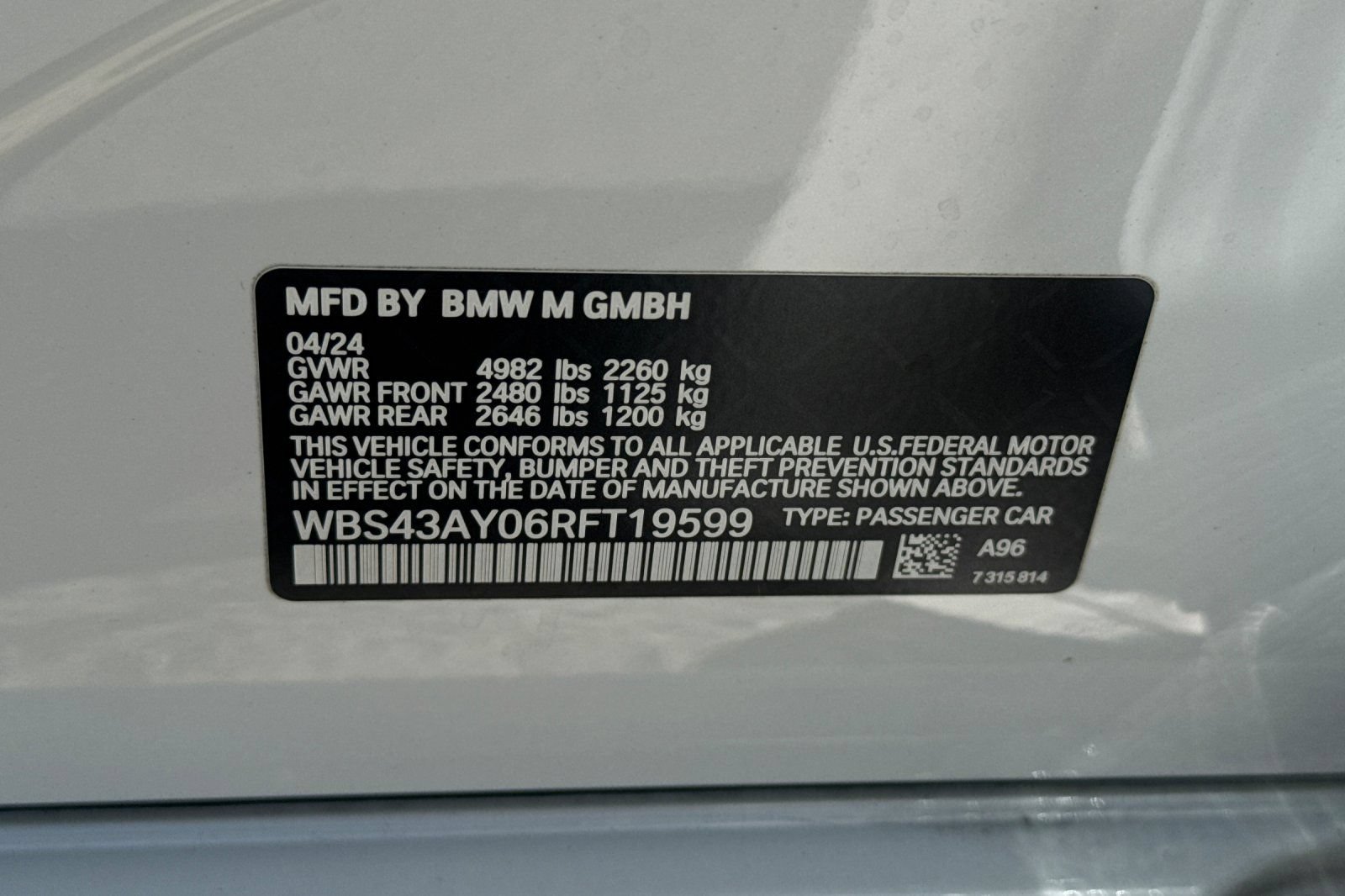 Used 2024 BMW M3 Competition w/ M Carbon Exterior Package AWD/4WD image 28