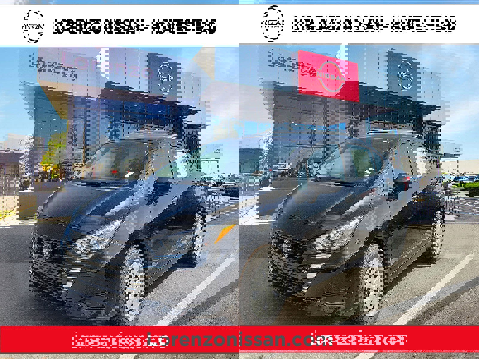 New 2025 Nissan Versa S w/ Trunk Package