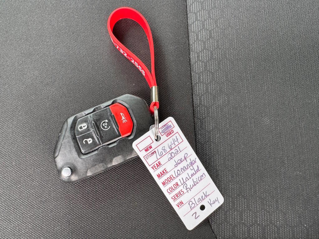 Used 2021 Jeep Wrangler Unlimited Rubicon 4xe w/ Steel Bumper Group image 74