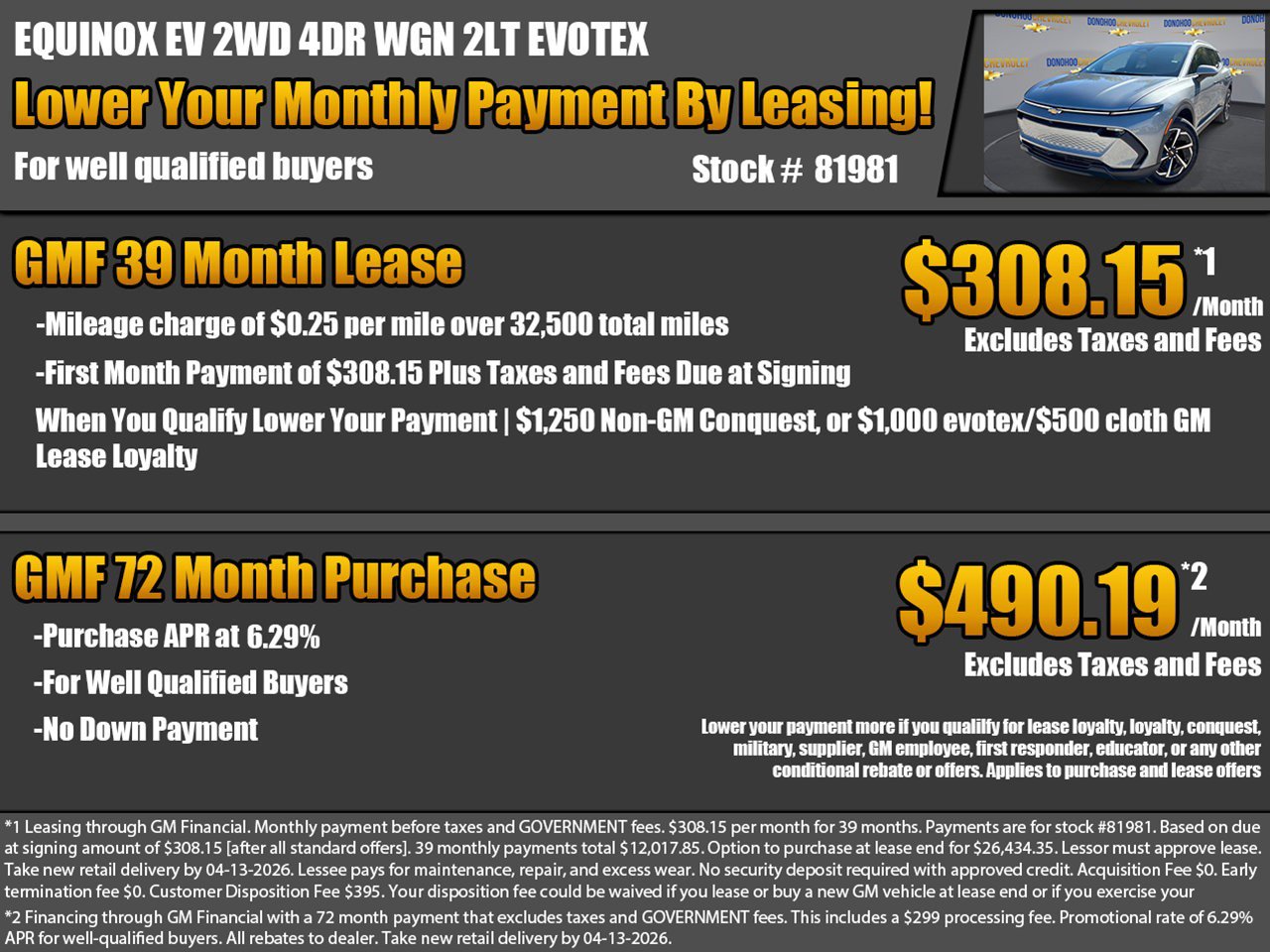 New 2026 Chevrolet Equinox EV LT image 2