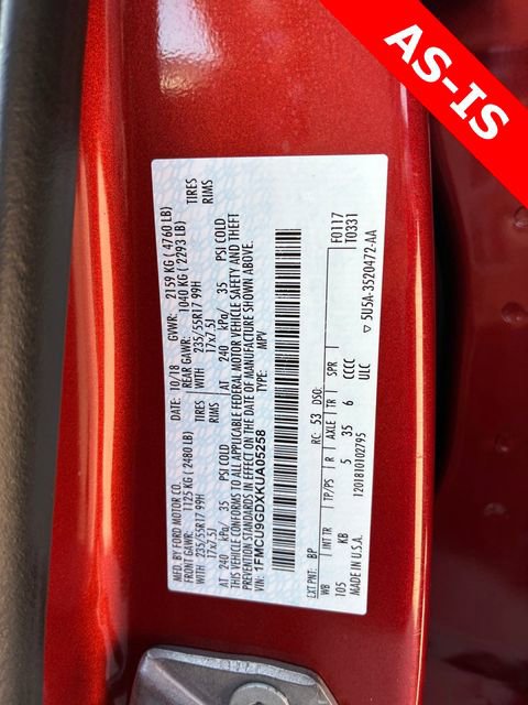 Used 2019 Ford Escape SE image 31