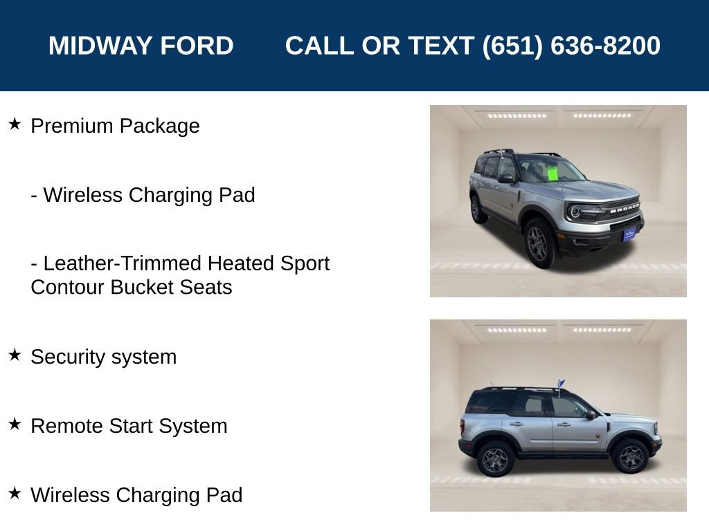 Used 2023 Ford Bronco Sport Badlands w/ Premium Package image 19