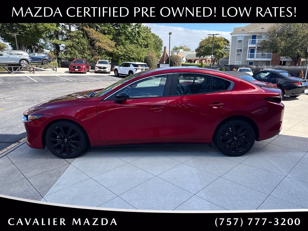 Certified 2025 MAZDA MAZDA3 s FWD image 4