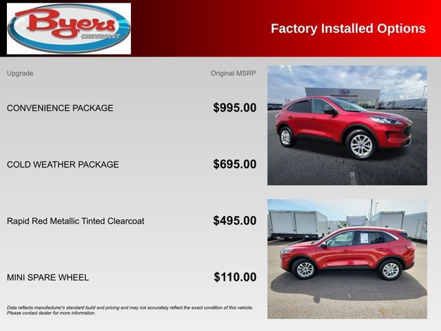 Used 2022 Ford Escape SE w/ Convenience Package AWD/4WD image 10