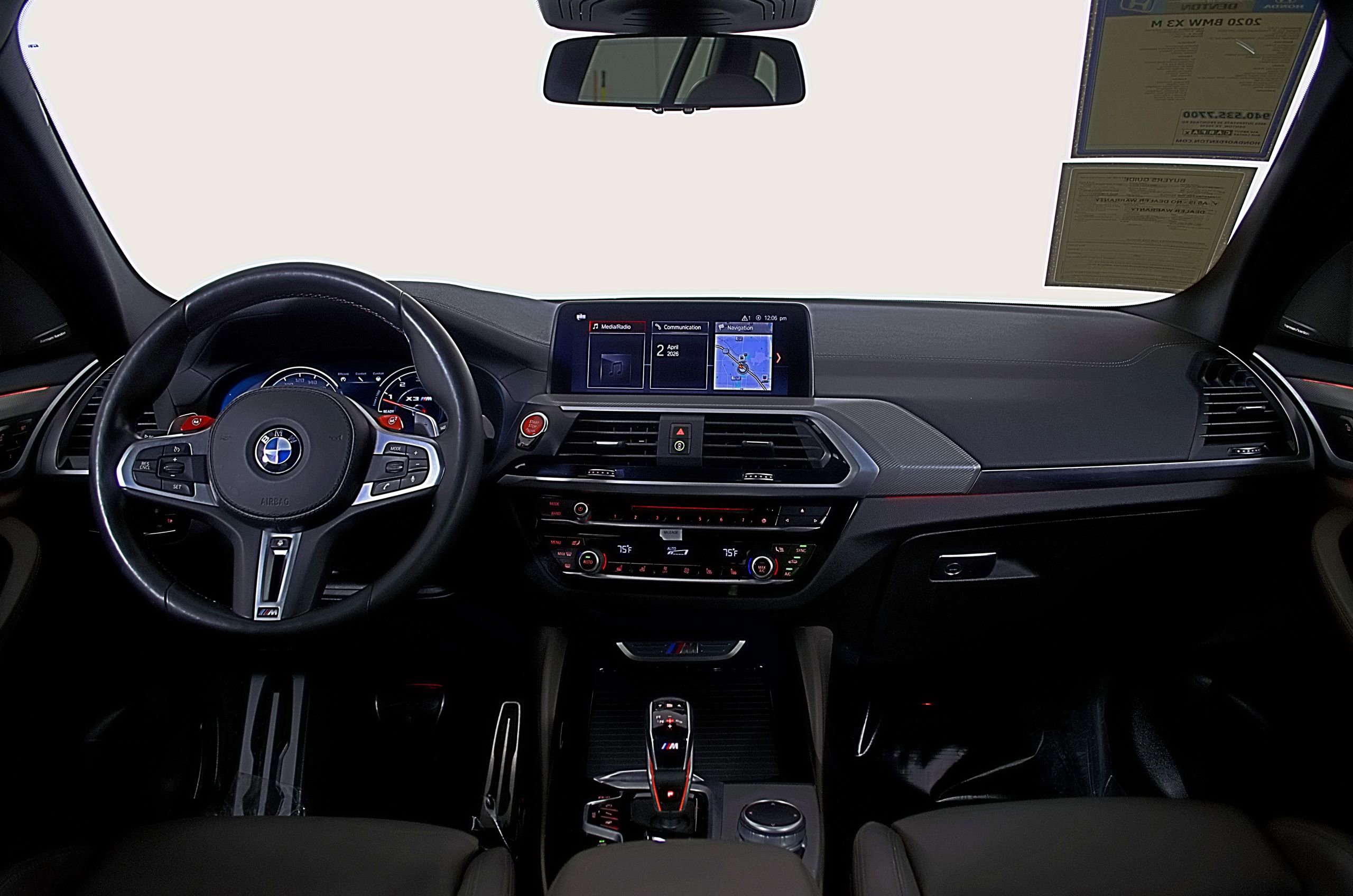 Used 2020 BMW X3 M w/ Executive Package AWD/4WD image 14