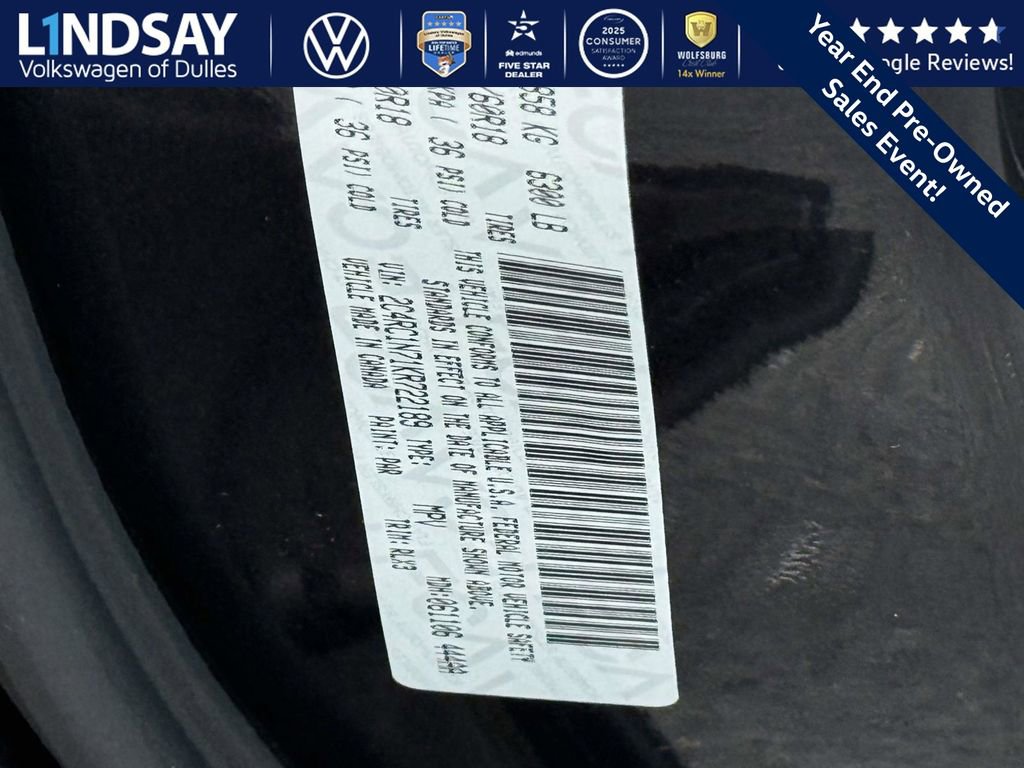 Used 2019 Chrysler Pacifica Limited w/ Advanced Safetytec Group image 28