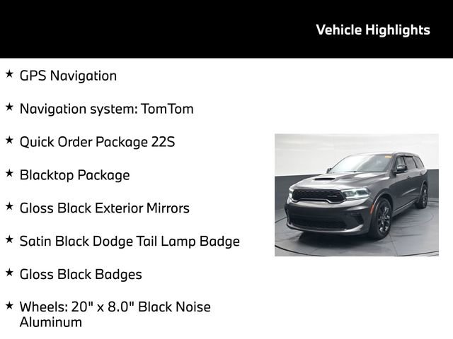 Used 2021 Dodge Durango R/T w/ Blacktop Package image 5
