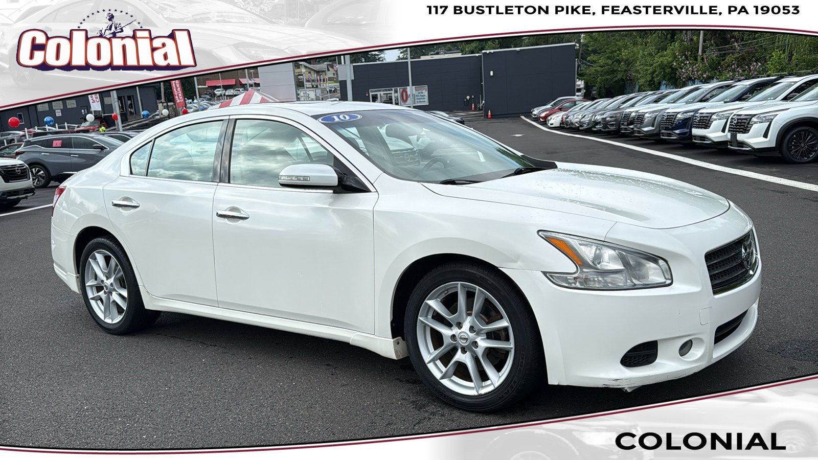 Used 2010 Nissan Maxima 3.5 SV w/ Monitor Pkg FWD image 1