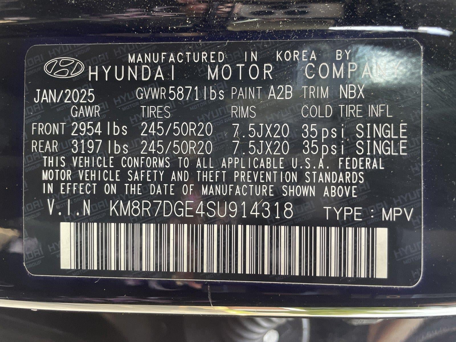 Used 2025 Hyundai Palisade Calligraphy AWD/4WD image 14