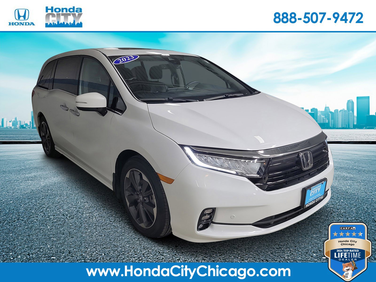 Certified 2023 Honda Odyssey Elite image 1