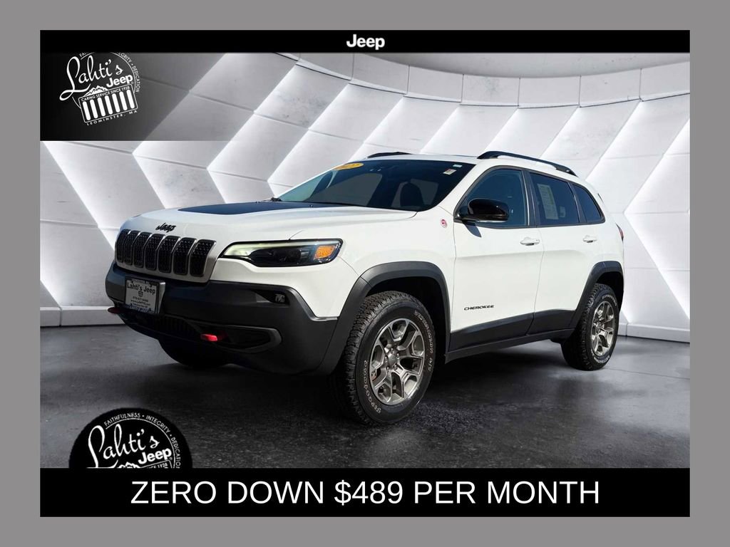Certified 2022 Jeep Cherokee Trailhawk w/ Sun, Sound & Nav Group image 1