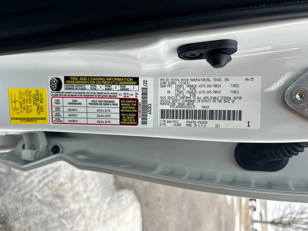 Certified 2025 Toyota Tundra SR5 image 31