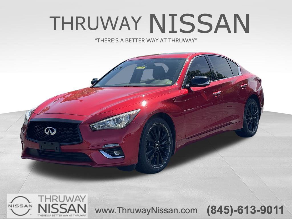 Used 2023 INFINITI Q50 Luxe w/ Cargo Package
