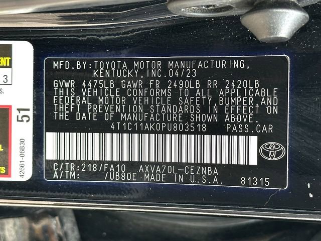 Used 2023 Toyota Camry LE FWD image 31