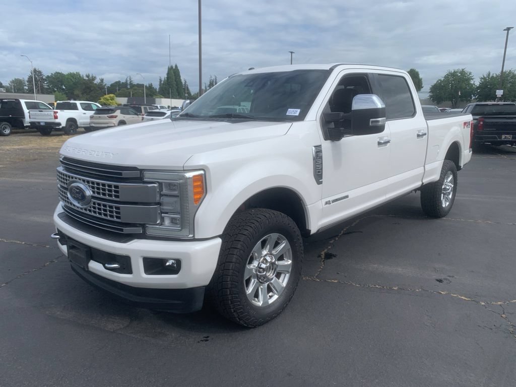 Used 2017 Ford F350 Platinum w/ Platinum Ultimate Package AWD/4WD image 1