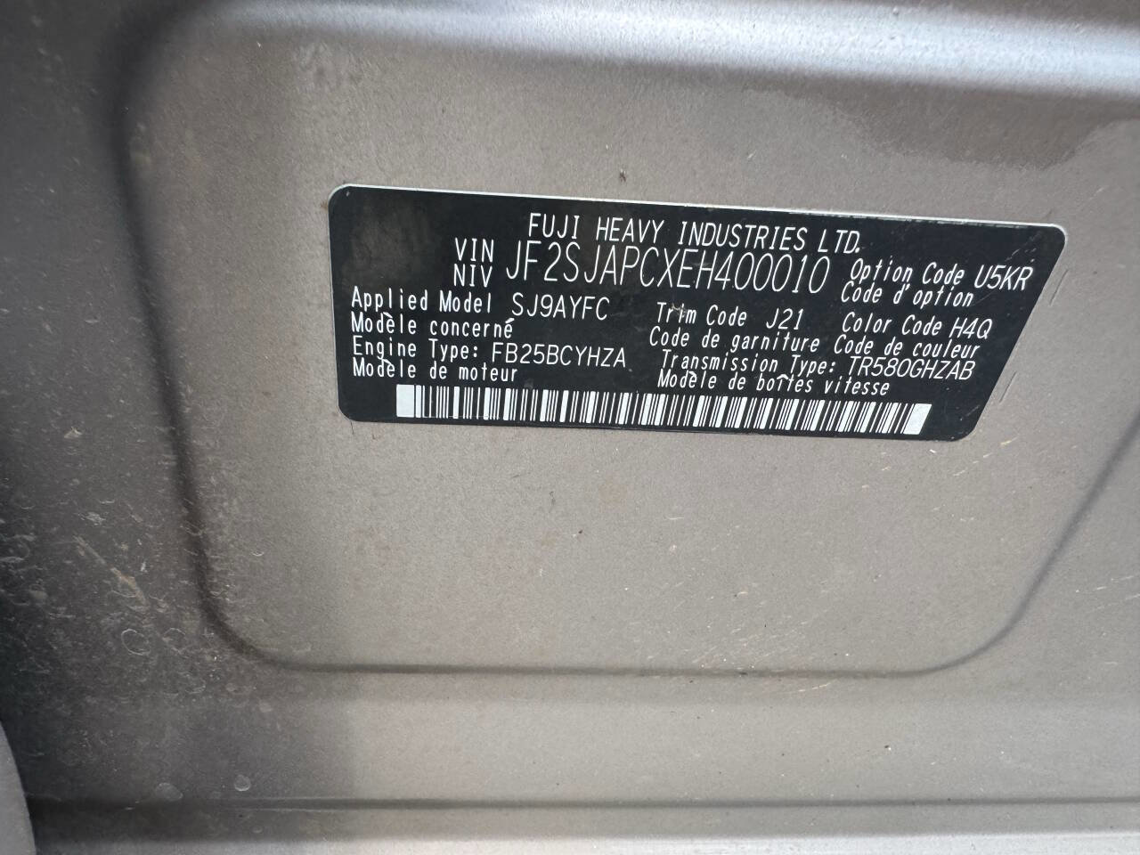 Used 2014 Subaru Forester 2.5i Touring image 31