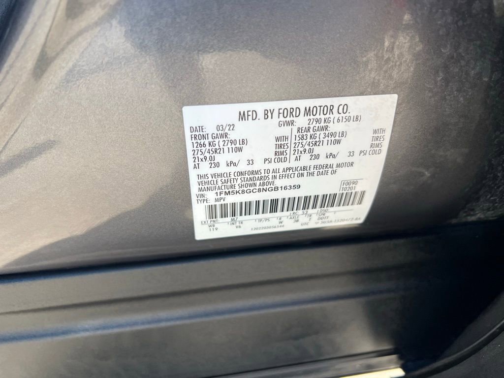 Used 2022 Ford Explorer ST w/ ST Street Pack image 16