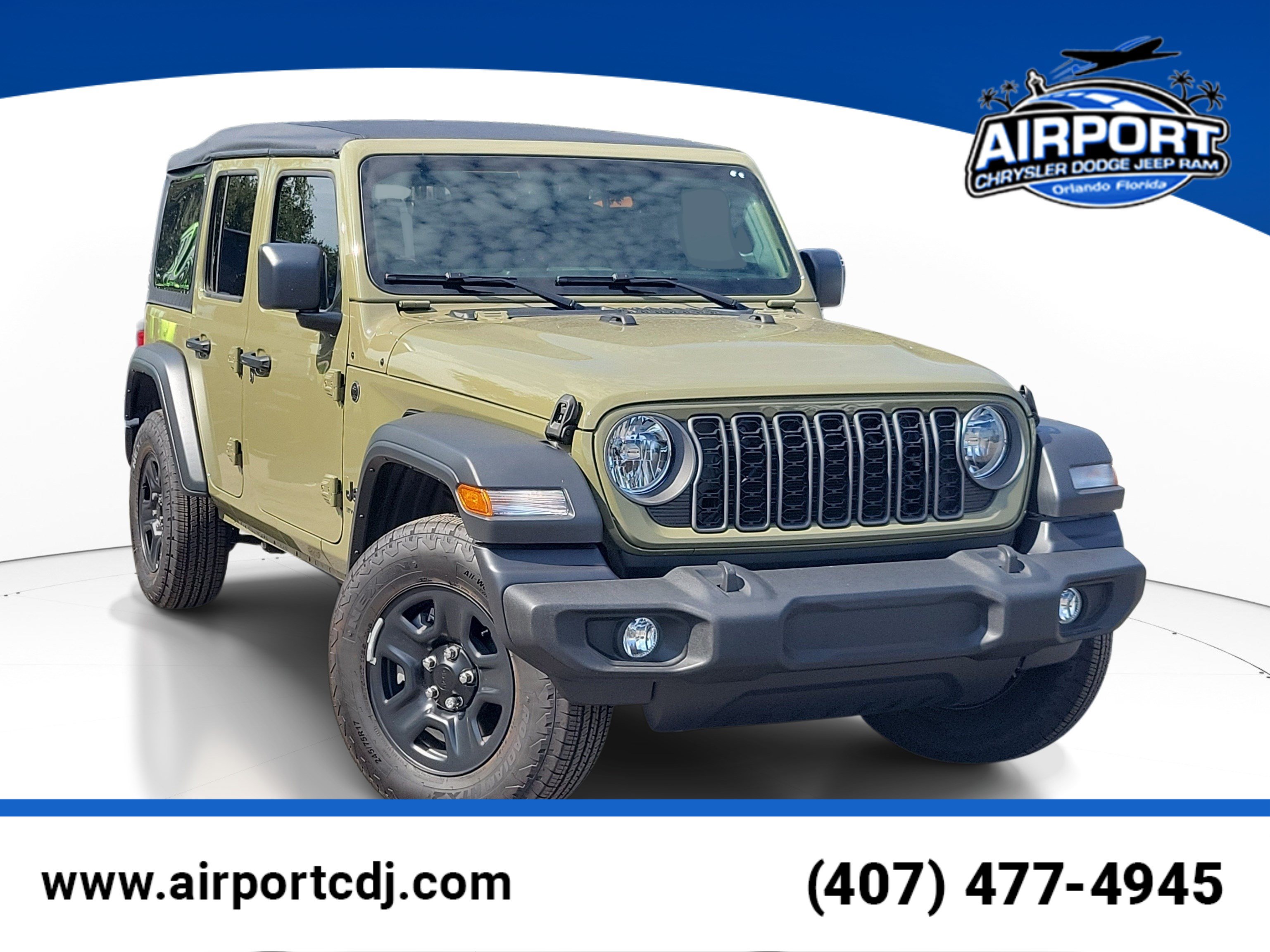 New 2026 Jeep Wrangler Unlimited Sport