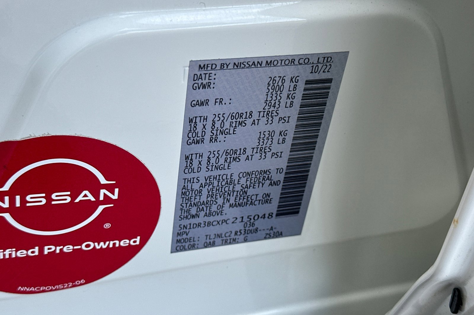 Used 2023 Nissan Pathfinder SV image 33