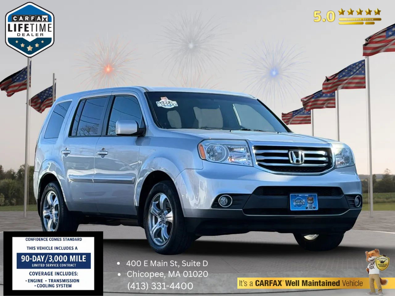Used 2012 Honda Pilot EX image 1