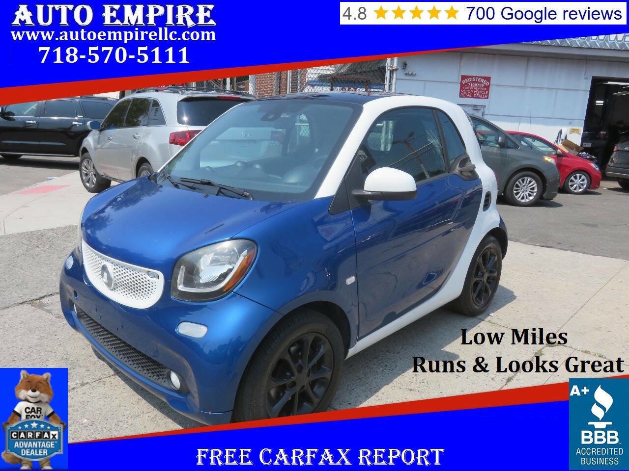 Used 2016 smart fortwo Prime image 1