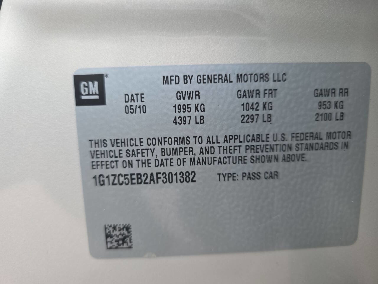 Used 2010 Chevrolet Malibu LT w/ Power Convenience Package image 25