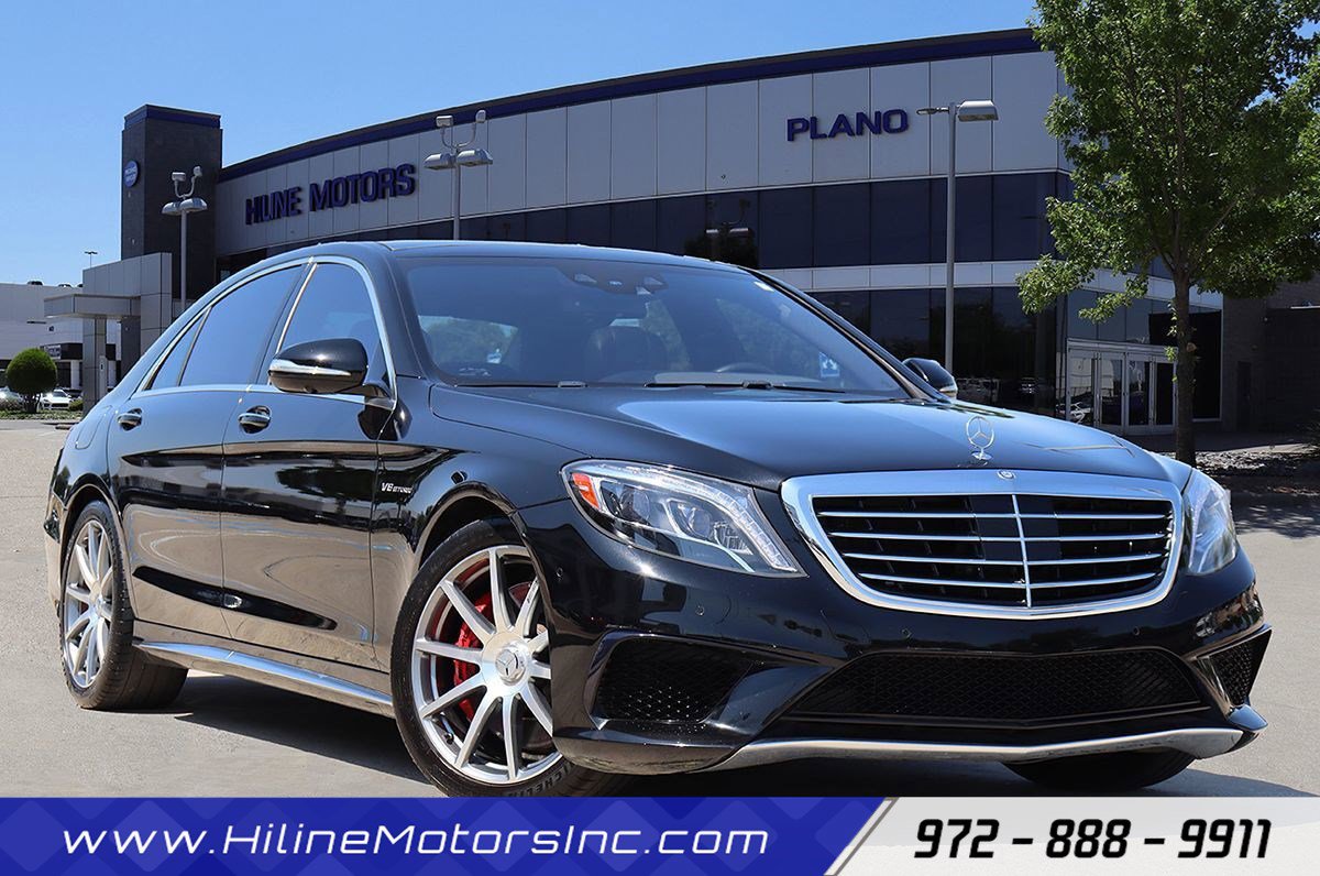 Used 2015 Mercedes-Benz S 63 AMG 4MATIC Sedan w/ Driver Assistance Package