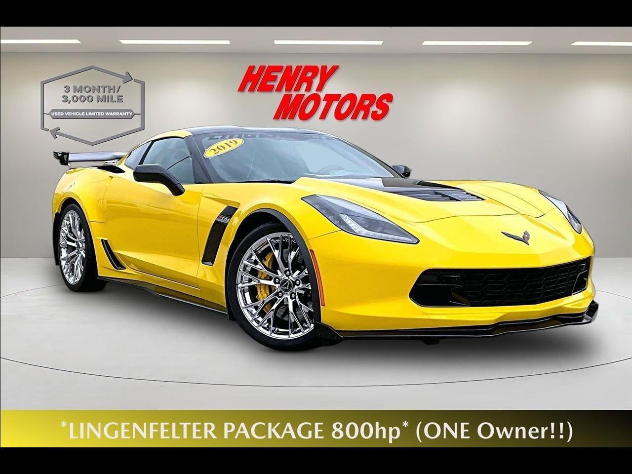 Used 2019 Chevrolet Corvette Z06