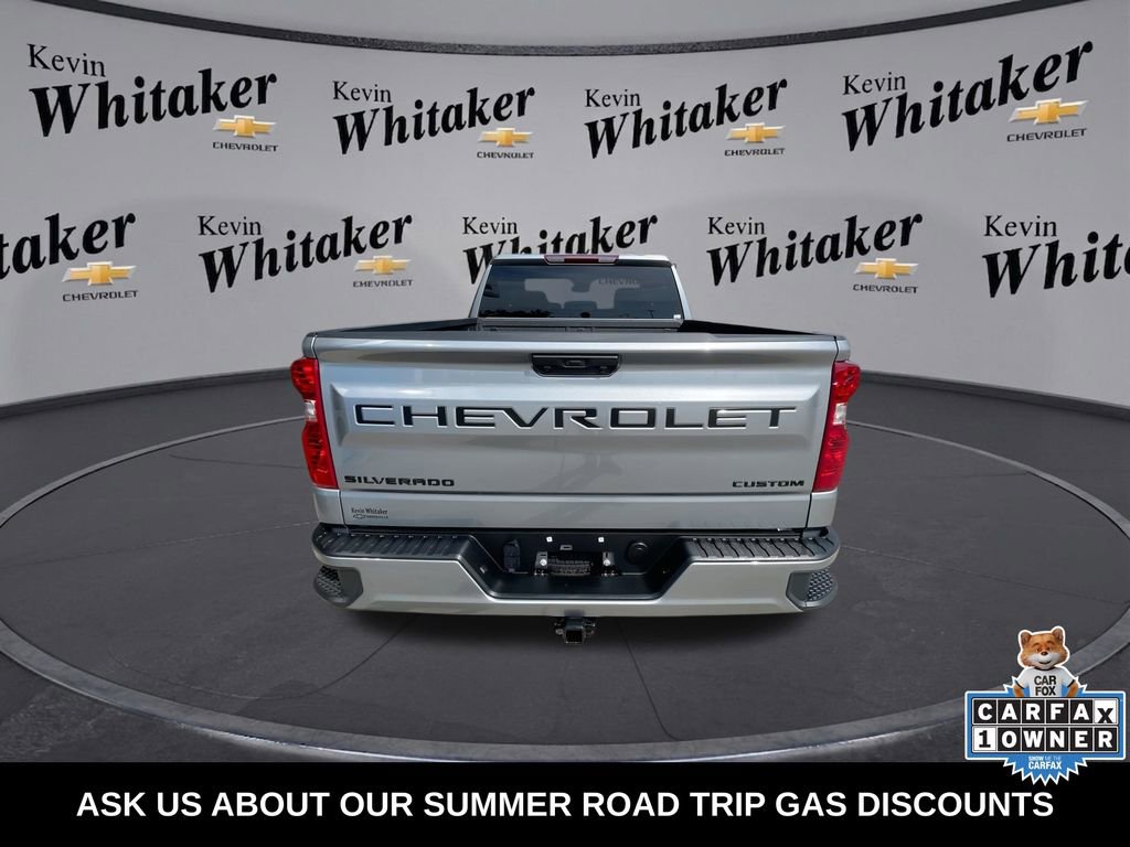 Certified 2026 Chevrolet Silverado 1500 Custom w/ Turbomax Blackout Package RWD image 8