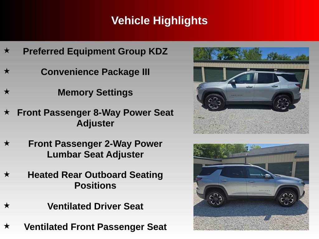 Used 2025 Chevrolet Equinox ACTIV w/ Convenience Package III AWD/4WD image 6