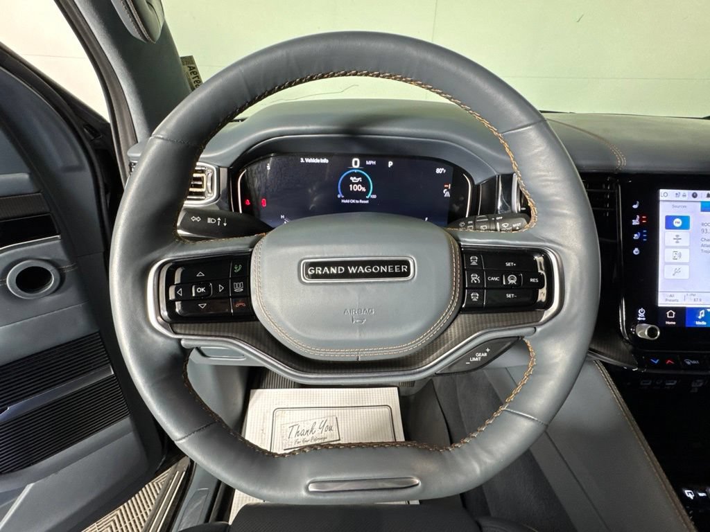 Certified 2024 Jeep Grand Wagoneer Series III w/ Rear Seat Video Group 1 AWD/4WD image 10