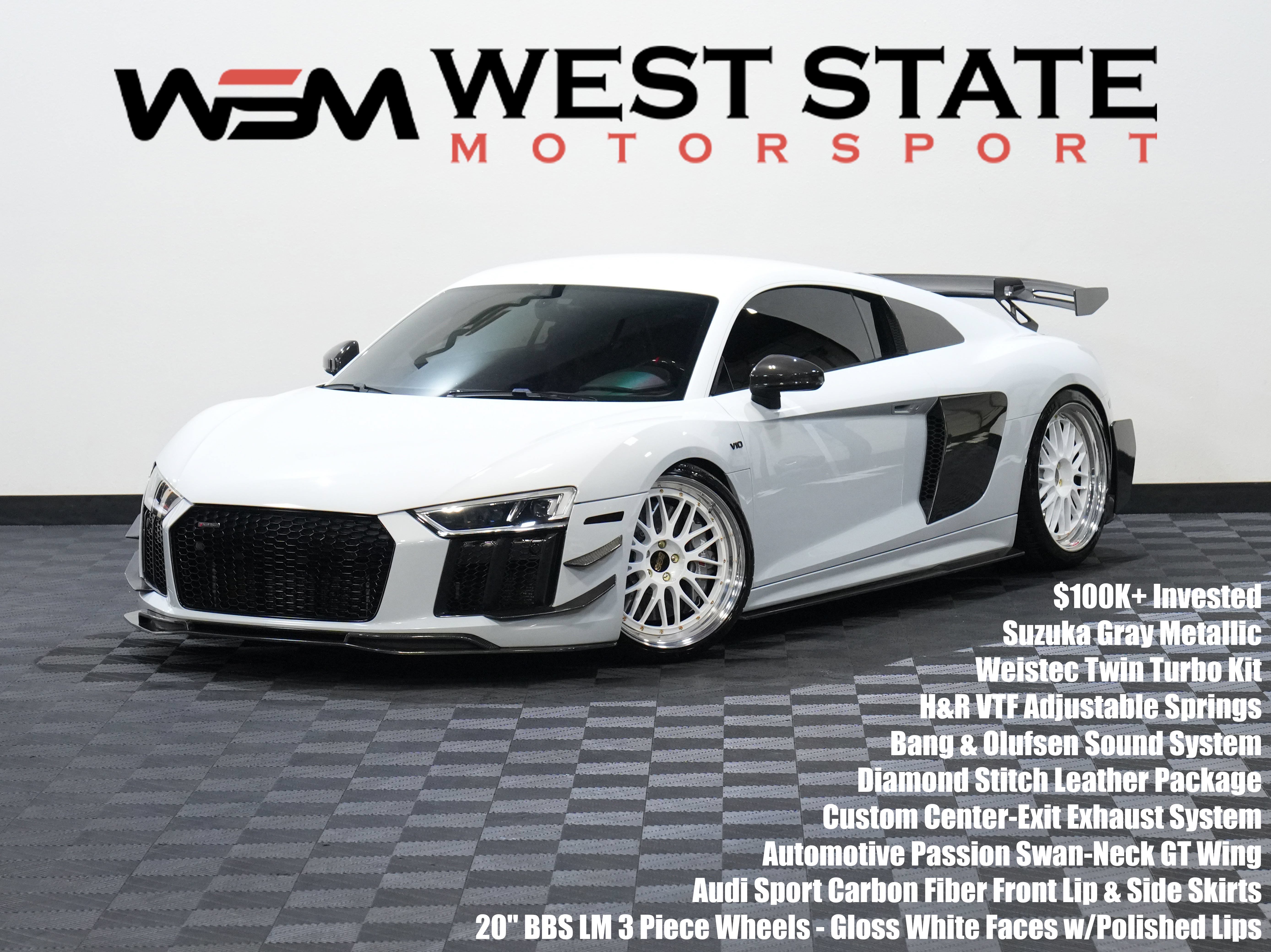 Used 2017 Audi R8 V10 plus