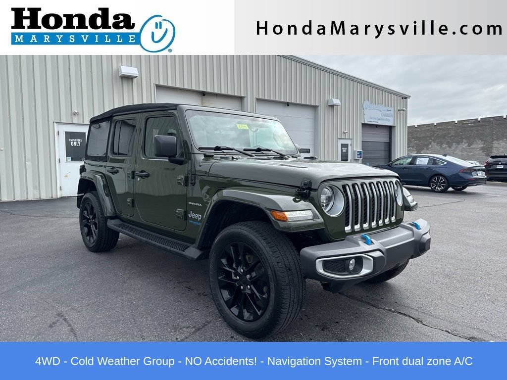 Used 2022 Jeep Wrangler Unlimited Sahara w/ Cold Weather Group
