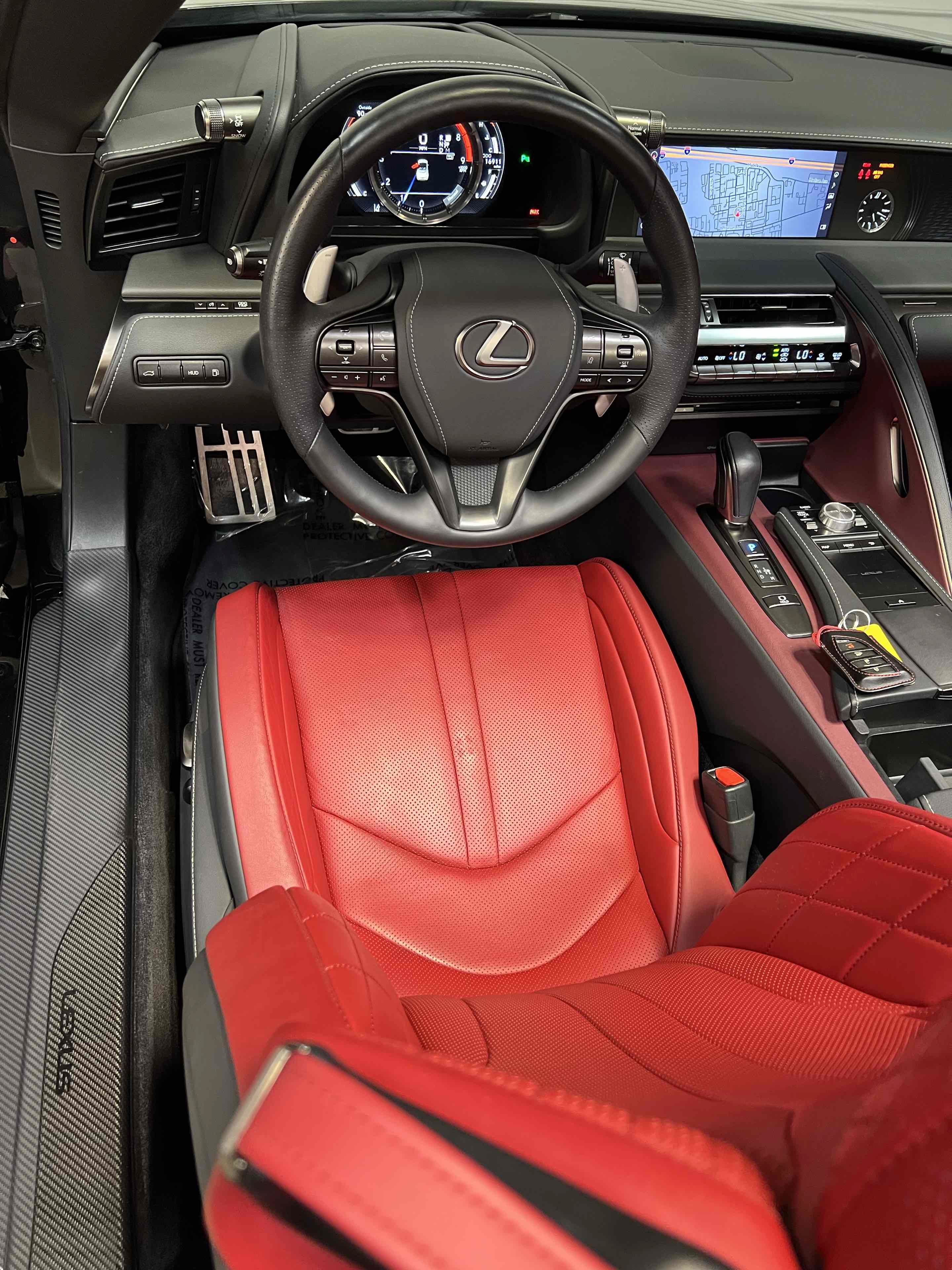 Used 2021 Lexus LC 500 Convertible w/ Touring Package RWD image 43