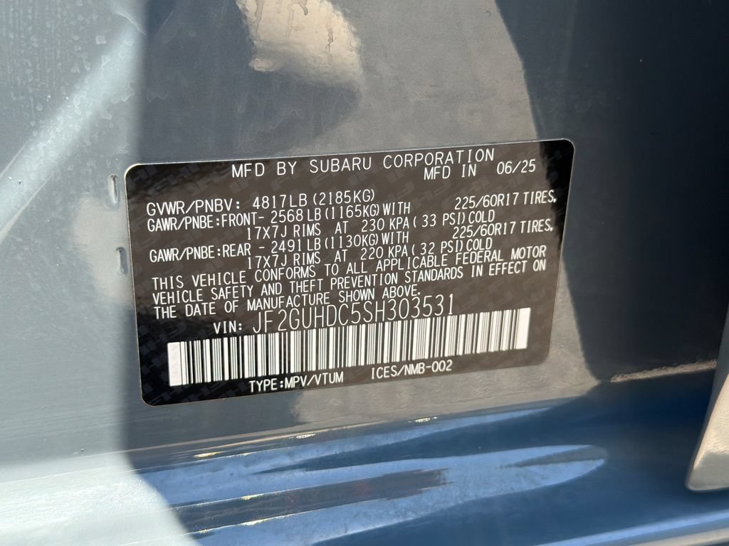Certified 2025 Subaru Crosstrek 2.5i Premium AWD/4WD image 33