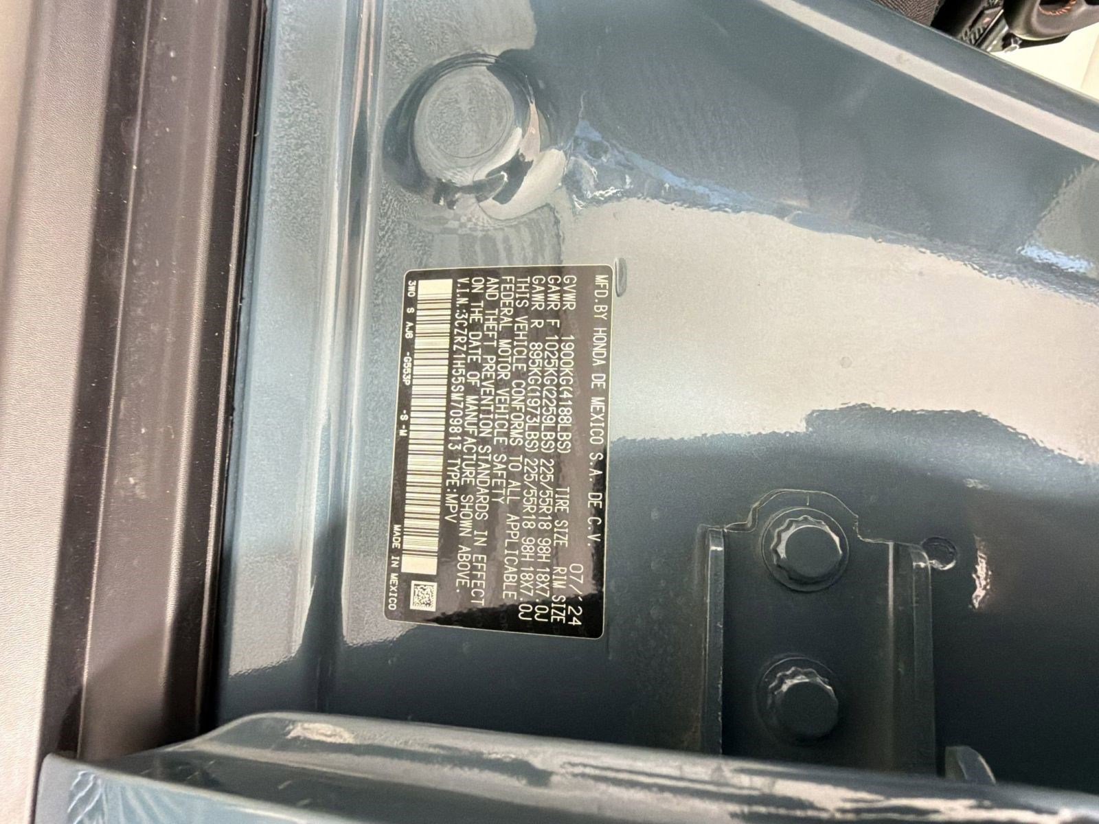 Certified 2025 Honda HR-V Sport image 20