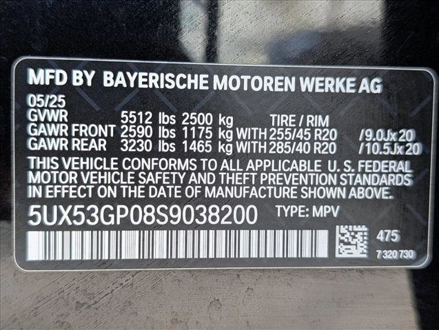 Used 2025 BMW X3 xDrive30i w/ Convenience Package image 27