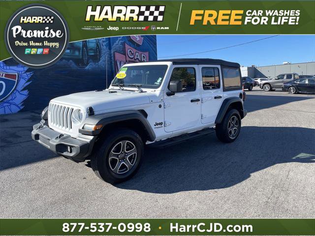 Certified 2022 Jeep Wrangler Unlimited Sport video 1