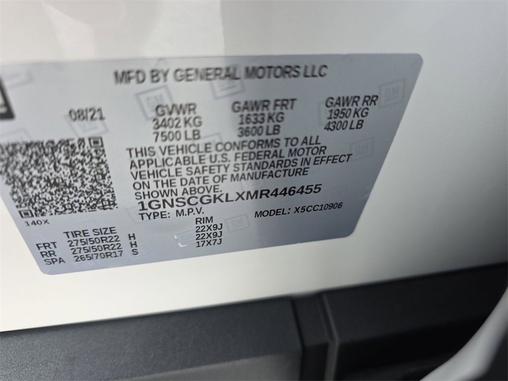 Used 2021 Chevrolet Suburban High Country image 33