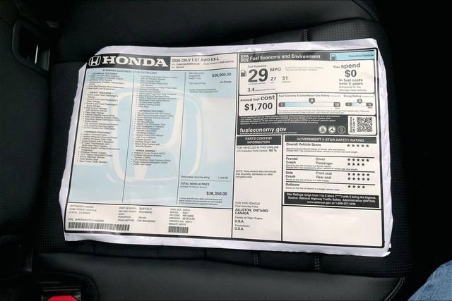 New 2026 Honda CR-V EX-L image 14